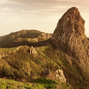 Roque de Agando, Mirador de Roques, Degollada de Agando, La Gomera, Canary Islands, Spain, Europe