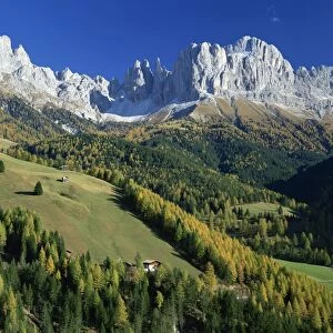Rosengartengruppe in the Dolomites