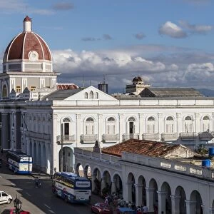 The rotunda of the Antiguo Ayuntamiento, home of the provincial government building in Cienfuegos
