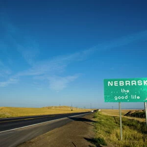 Route two through Nebraska, United States of America, North America