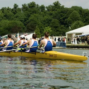 Rowing at the Henley Royal Regatta, Henley on Thames, England, United Kingdom, Europe