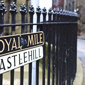 Royal Mile, Edinburgh, Lothian, Scotland, United Kingdom, Europe