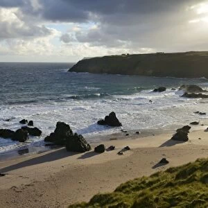 Rugged rocky shoreline, Sango Bay, Durness, Highlands, Scotland, United Kingdom, Europe