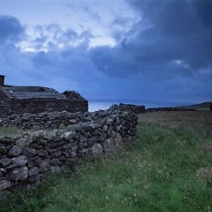 Ruined croft at Sound