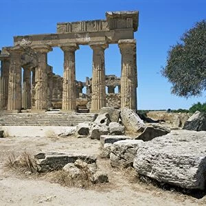 Ruins of Greek temple