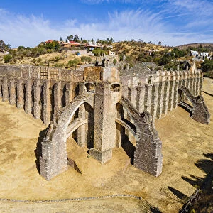 Ruins of the Hacienda of Guadalupe, UNESCO World Heritage Site, Guanajuato, Mexico