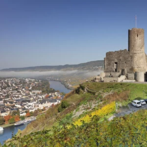 Ruins of Landshut Castle, Moselle Valley, Bernkastel-Kues, Rhineland-Palatinate, Germany