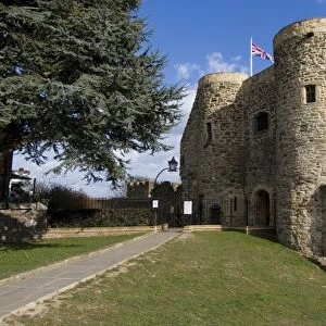 Rye Castle, built in 1249, now a museum, Rye, East Sussex, England, United Kingdom