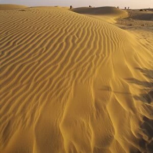The Sam Sand Dunes at dusk