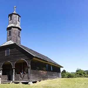 San Antonio church, Colo, island of Chiloe, UNESCO World Heritage Site, Chile, South