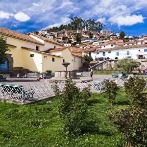 San Blas Square (Plazoleta de San Blas), Cusco, Cusco Region, Peru, South America