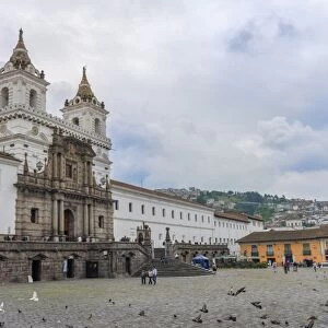 San Francisco Church and Convent, Quito, UNESCO World Heritage Site, Pichincha Province, Ecuador, South America