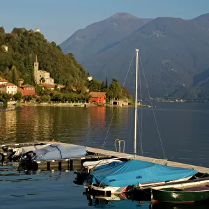San Mamete, Lake Lugano, Lombardy, Italian Lakes, Italy, Europe