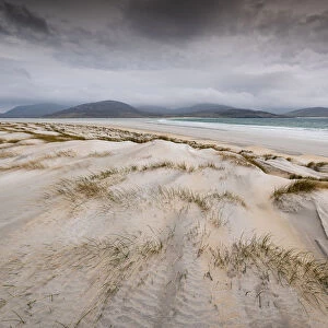 Sand dunes, Luskentyre Beach, West Harris, Outer Hebrides, Scotland, United Kingdom