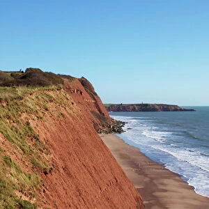Sandy Bay and Straight Point, Exmouth, Jurassic Coast, UNESCO World Heritage Site