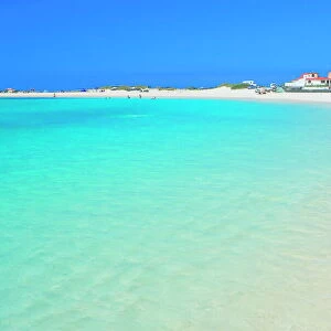 Sandy beach, El Cotillo, Fuerteventura, Canary Islands, Spain, Atlantic, Europe