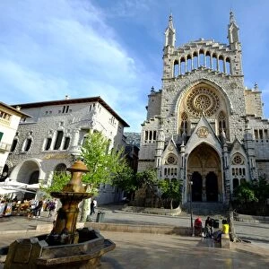 Sant Bartomeu Church, Soller, Majorca, Balearic Islands, Spain, Europe