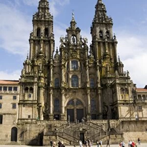 Santiago Cathedral on the Plaza do Obradoiro