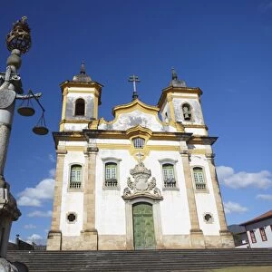 Sao Francisco of Assis Church, Mariana, Minas Gerais, Brazil, South America