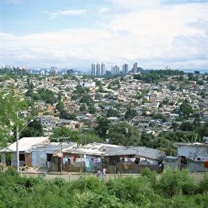 Sao Paolo shanty town, Brazil, South America