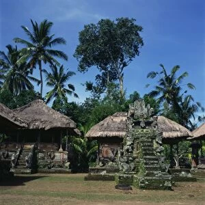 The Sashi grounds of the Pura Temple