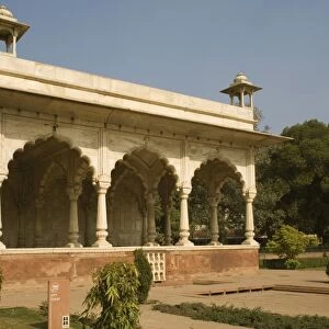 Sawan Pavilion, Red Fort, Delhi, UNESCO World Heritage Site, India, Asia