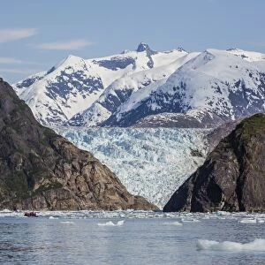 Scenic views of the south Sawyer Glacier in Tracy Arm-Fords Terror Wilderness Area