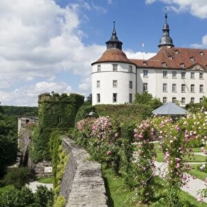 Schloss Langenburg (Langenburg Castle), Langenburg, Hohenlohe Region, Baden Wurttemberg, Germany, Europe