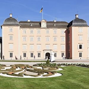 Schloss Schwetzingen Palace, Palace Gardens, Schwetzingen, Baden Wurttemberg, Germany, Europe