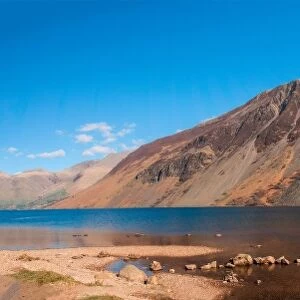 The Screes and Wastwater, Wasdale, Lake District National Park, Cumbria, England, United Kingdom, Europe