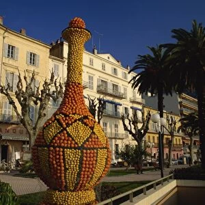 Sculpture for the Lemons and Oranges Festival, Menton, Provence, Cote d Azur