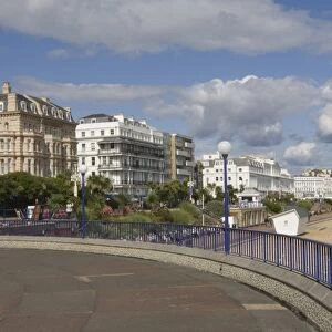 The seafront at Eastbourne, East Sussex, England, United Kingdom, Europe