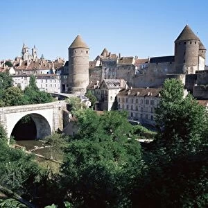 Semur, Burgundy, France, Europe