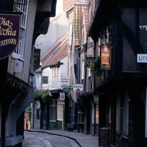 The Shambles, York, Yorkshire, England, United Kingdom, Europe