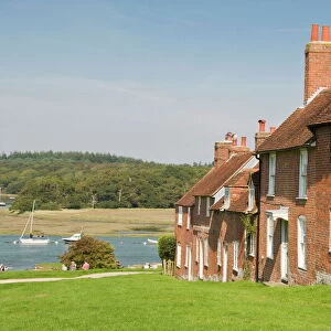 Shipwrights cottages at Bucklers Hard, Hampshire, England, United Kingdom
