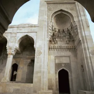 The Shirvan Shah Palace, Baku, Azerbaijan, Central Asia, Asia