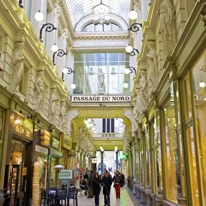 Shopping Arcade, Passage Du Nord, Brussels, Belgium, Europe
