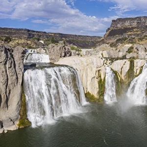 Shoshone Falls cascades, Twin Falls, Idaho, United States of America, North America