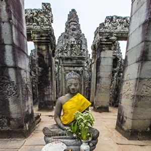 Shrine in Bayon Temple in Angkor Thom, Angkor, UNESCO World Heritage Site, Siem Reap Province, Cambodia, Indochina, Southeast Asia, Asia