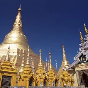 Shwedagon pagoda, Yangon (Rangoon), Myanmar (Burma), Asia