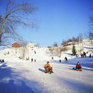 Sledging for fun