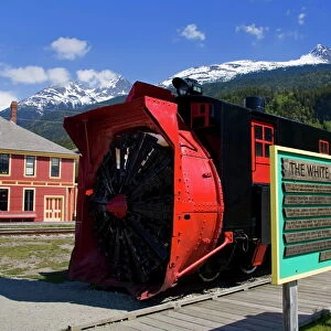 Snow Plow, White Pass and Yukon Route Railroad, Skagway, Southeast Alaska