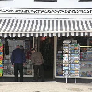 Souvenir Shop, Llangollen, Dee Valley, Denbighshire, North Wales, Wales, United Kingdom, Europe