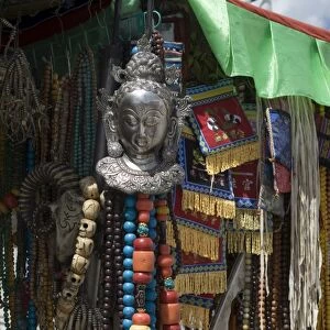 Souvenirs, Jokhang Square, Lhasa, Tibet, China, Asia