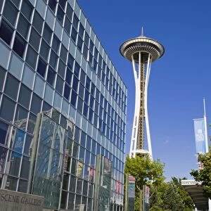 The Space Needle, Seattle Center, Seattle, Washington State, United States of America