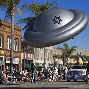 Spaceship, Doo Dah Parade, Pasadena, Los Angeles, California, United States of America