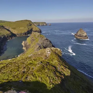 The spectacular cove and harbour at Boscastle, near Tintagel