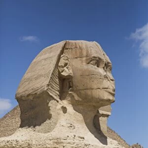 Sphinx, The Giza Pyramids, UNESCO World Heritage Site, Giza, Egypt, North Africa, Africa
