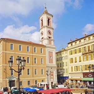Square in the Old Town, Nice, Alpes Maritime, France
