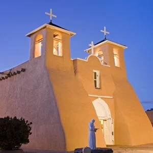St. Francis of Asis Church in Ranchos de Taos, Taos, New Mexico, United States of America